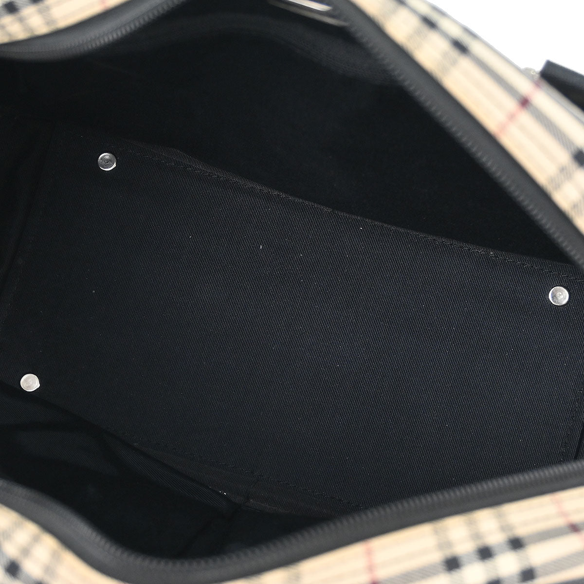 Burberry Beige Burberry Check Handbag