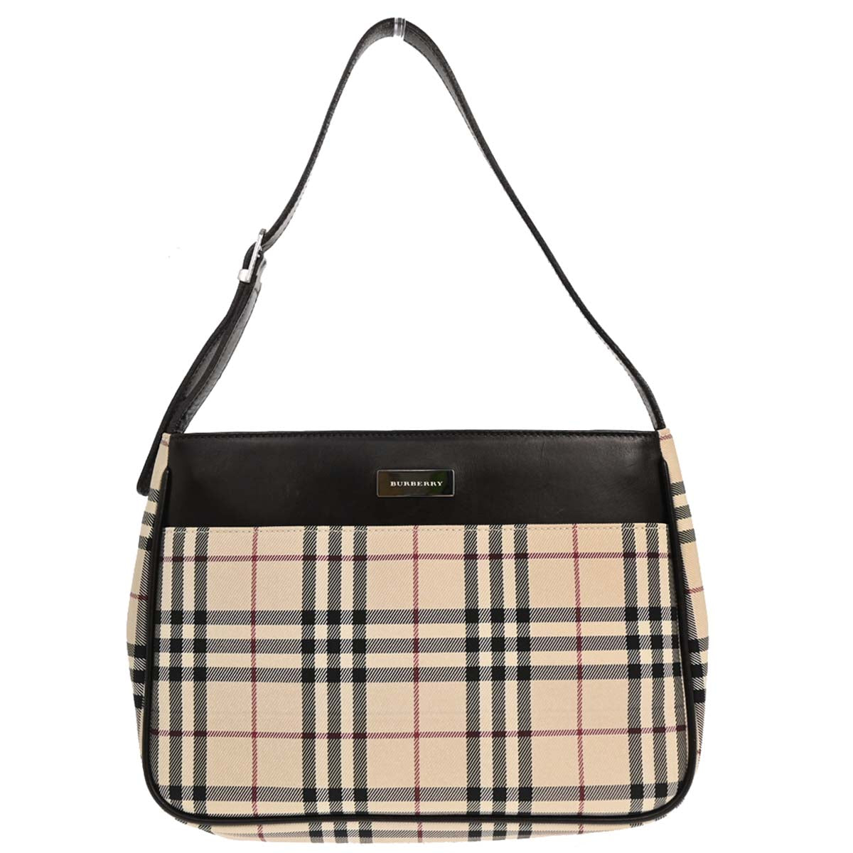 Burberry Beige Burberry Check Handbag