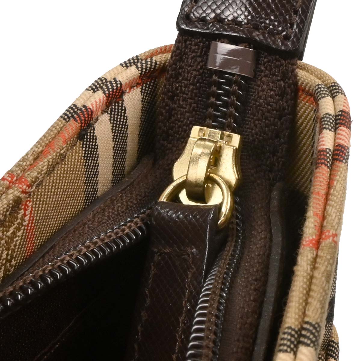 Burberry Beige House Check Handbag