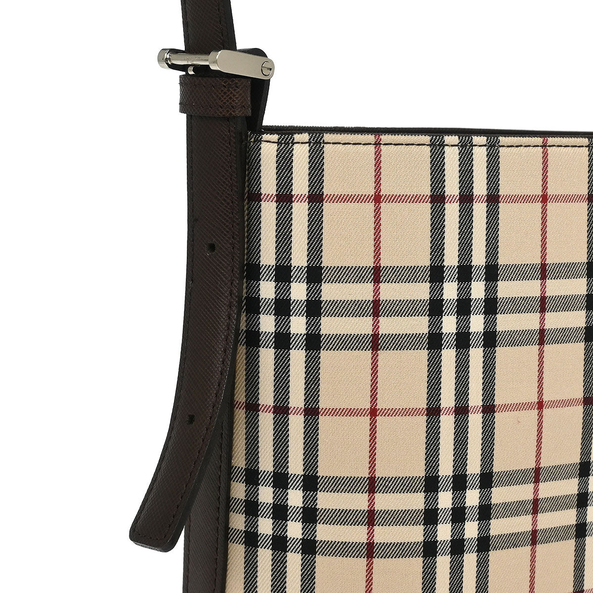 Burberry Beige Burberry Check Tote Handbag
