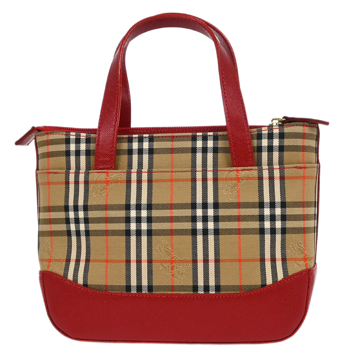 Burberry Beige House Check Tote Handbag