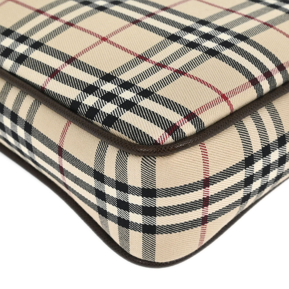 Burberry Beige Burberry Check Shoulder Bag