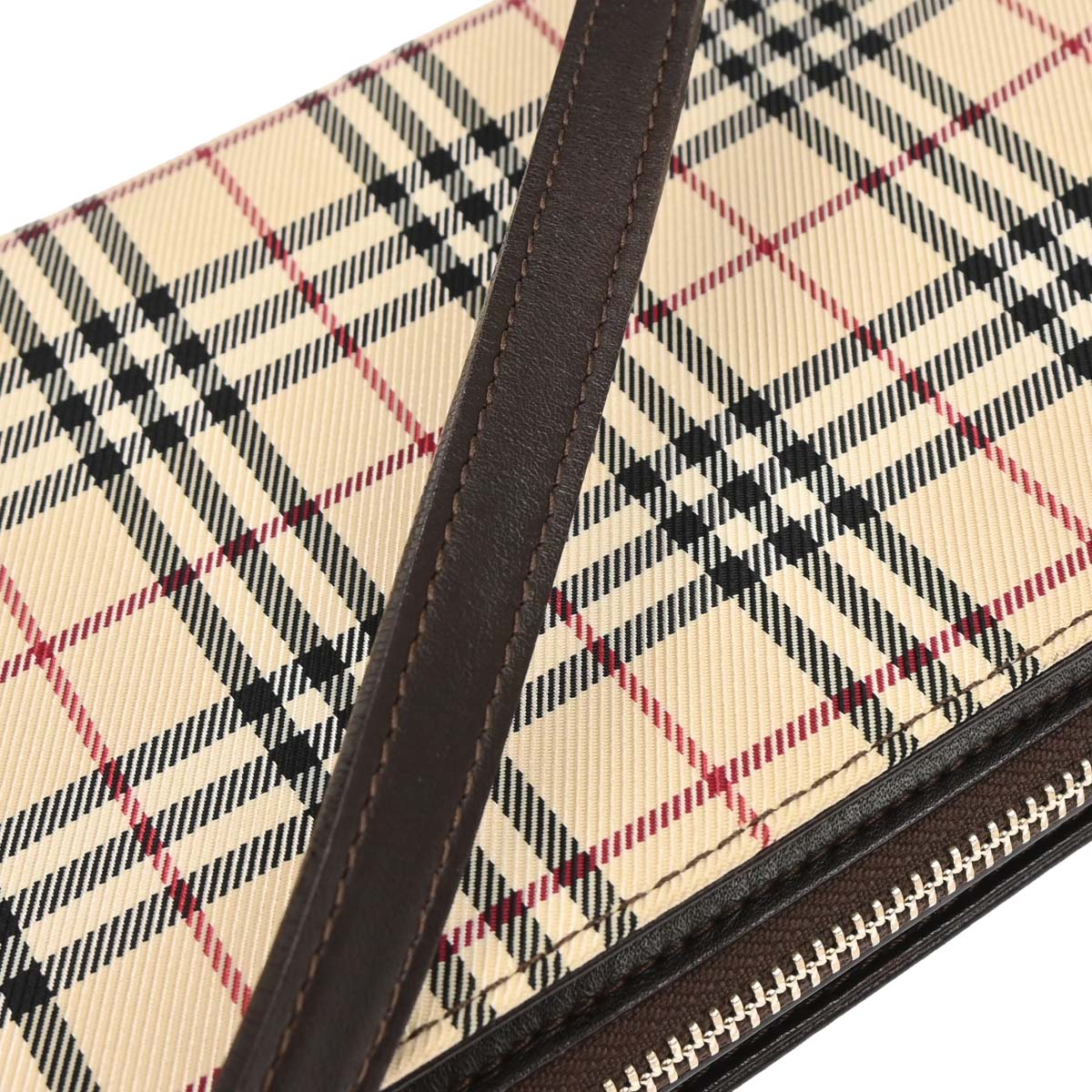 Burberry Beige Brown Burberry Check Handbag