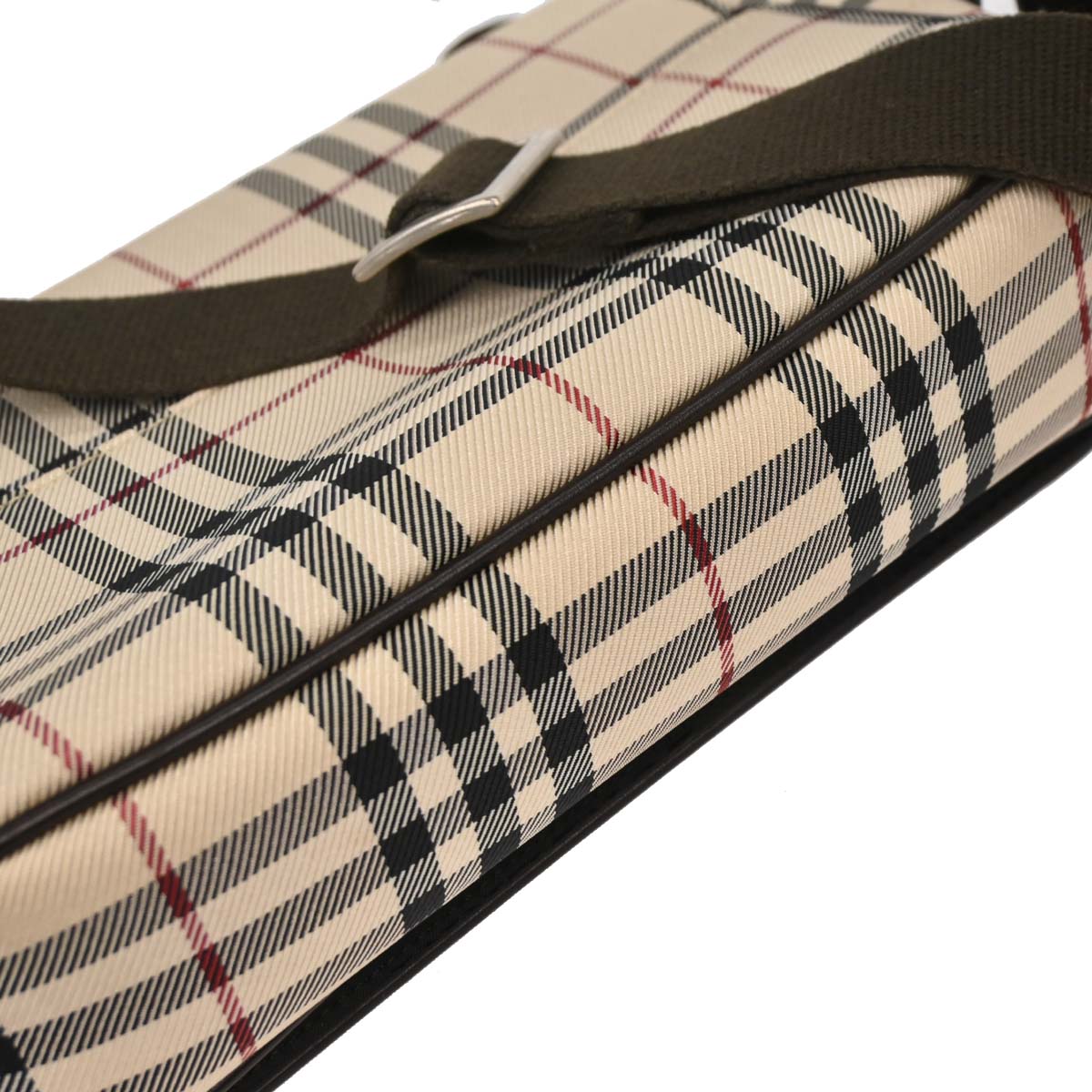 Burberry Beige Burberry Check Shoulder Bag