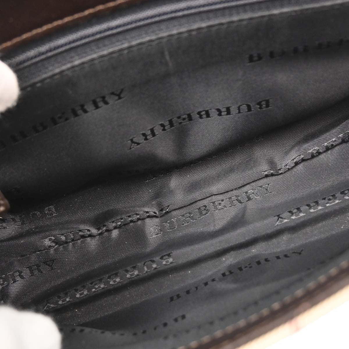 Burberry Beige Burberry Check Shoulder Bag