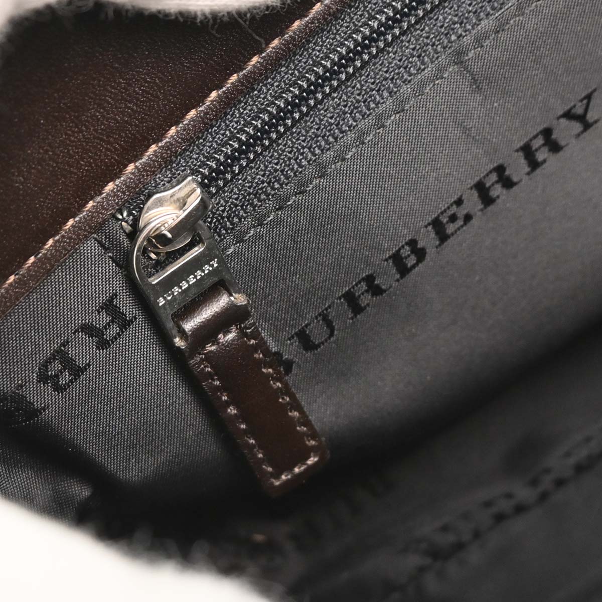 Burberry Beige Burberry Check Shoulder Bag