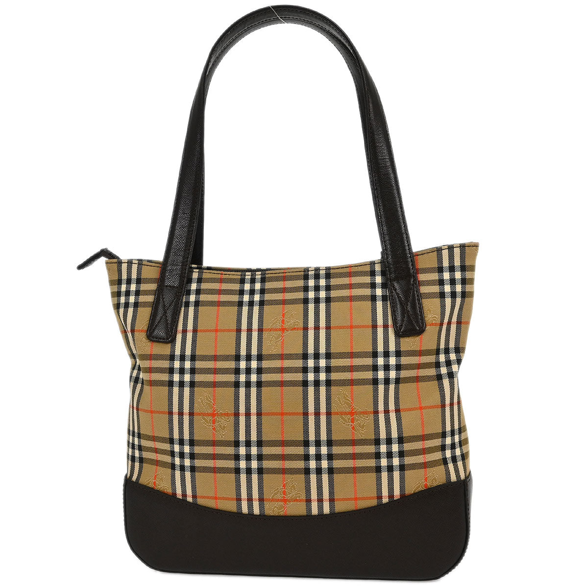 Burberry Beige House Check Tote Handbag