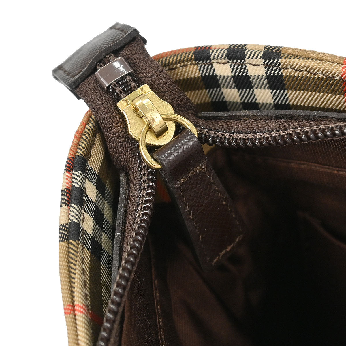 Burberry Beige House Check Tote Handbag