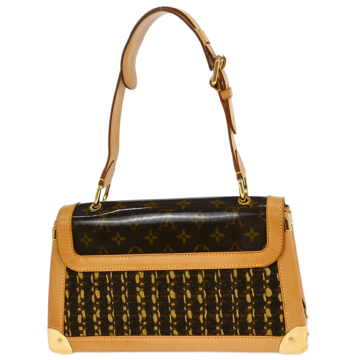 Louis Vuitton Tweed PVC Monogram Tweedy Handbag M92820