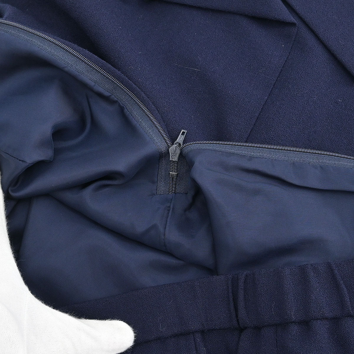 Givenchy Setup Suit Jacket Skirt Navy #44