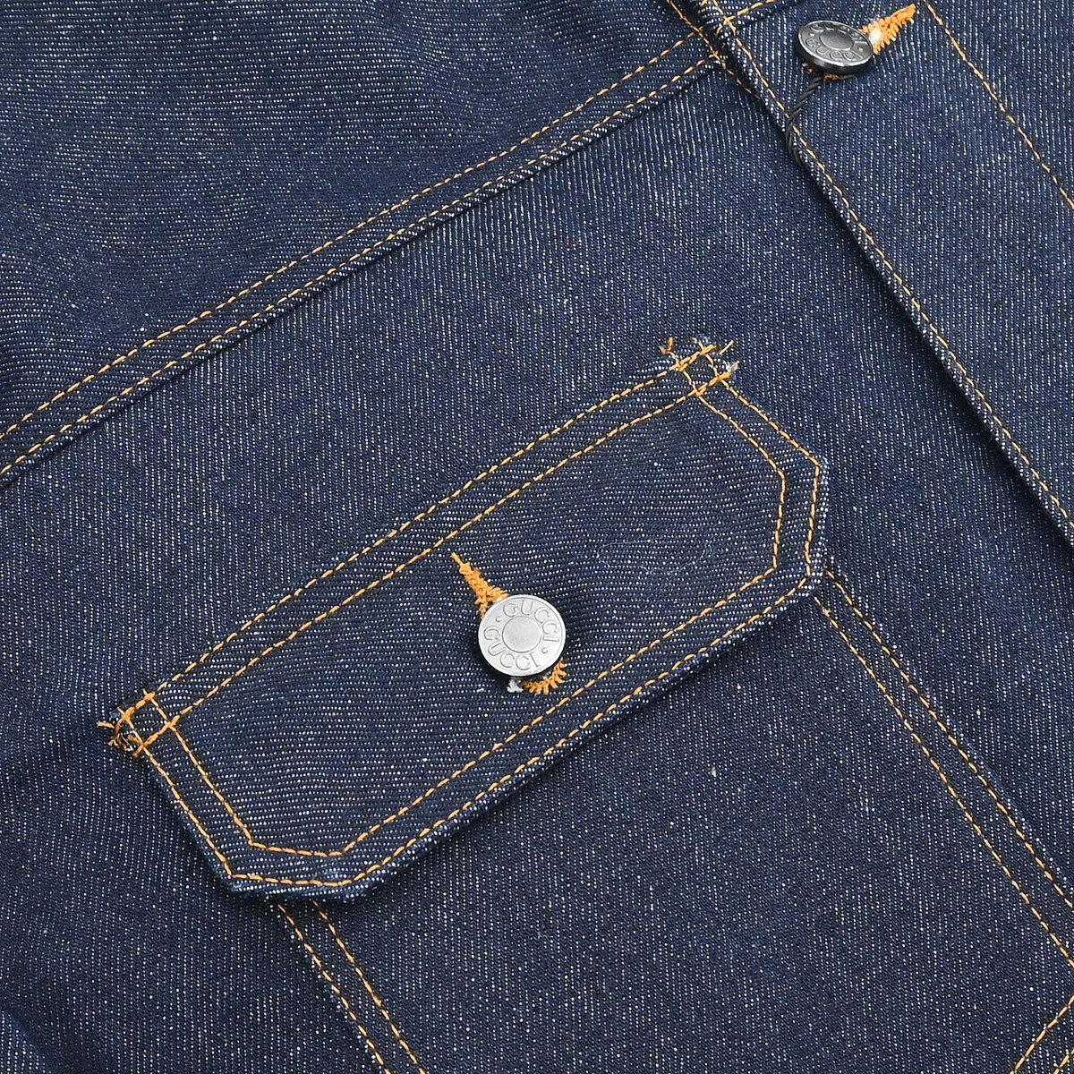 Gucci Denim Jacket Indigo #XL