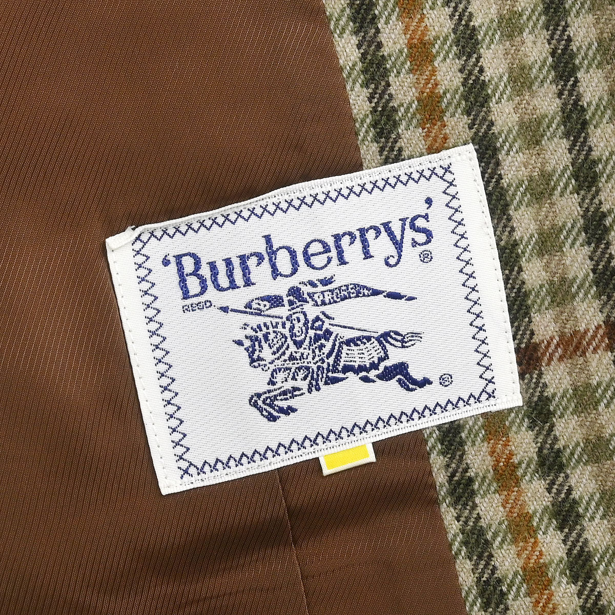 Burberrys Setup Suit Jacket Skirt Brown #34-36 #32