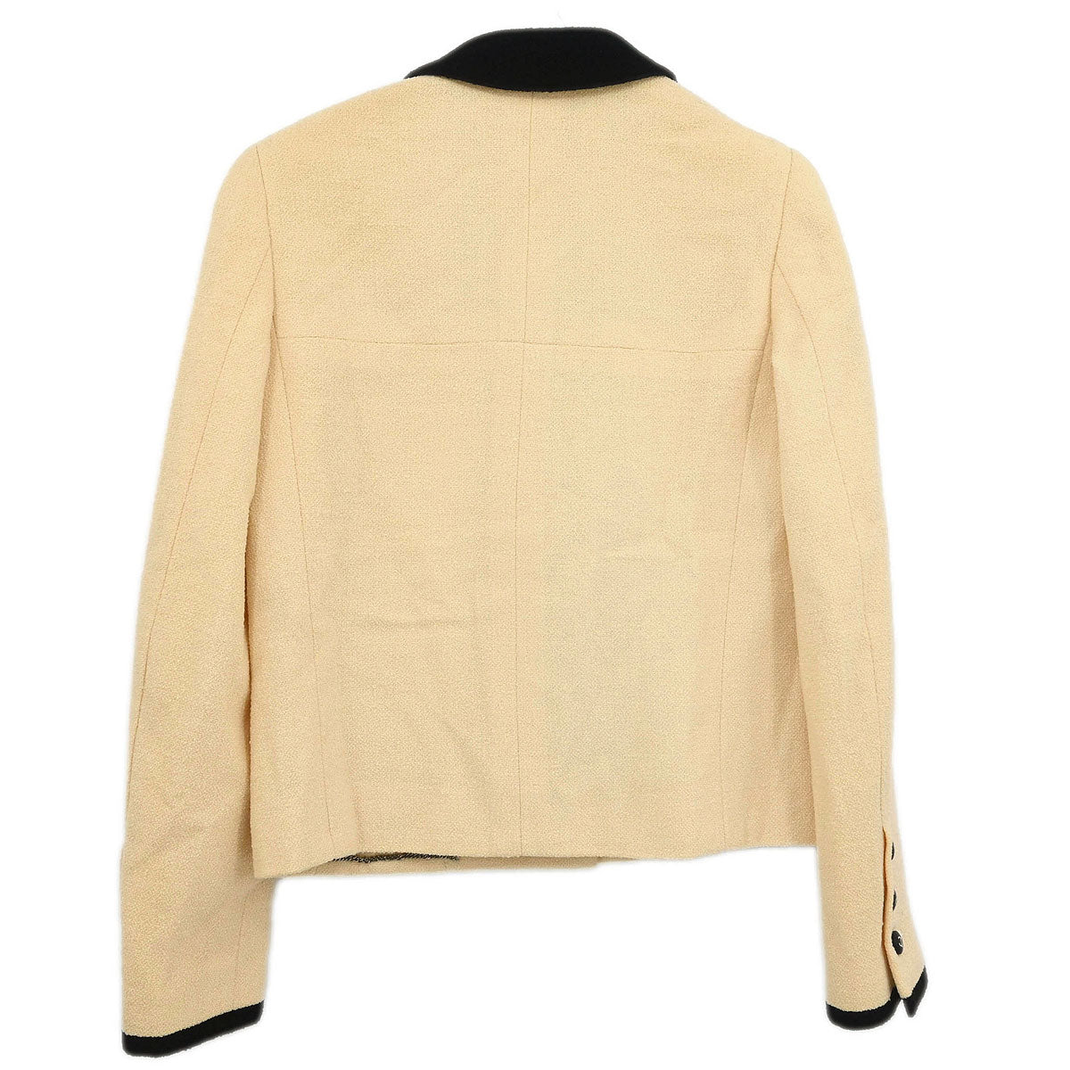 Chanel 1996 Single Breasted Jacket Off-white #36