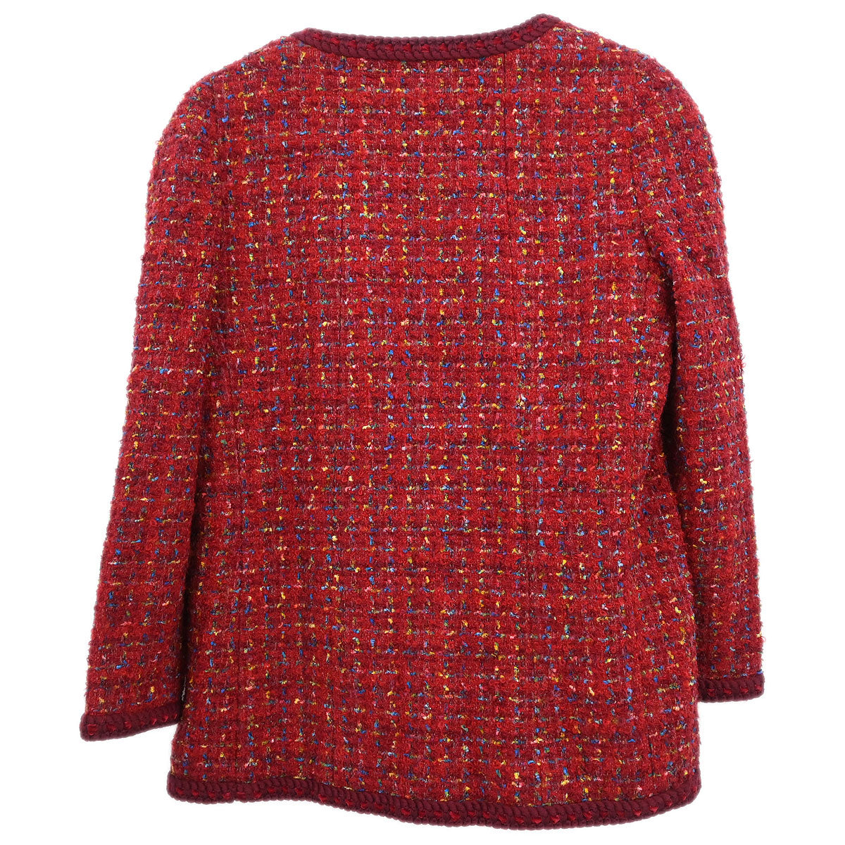 Chanel Jacket Coat Red