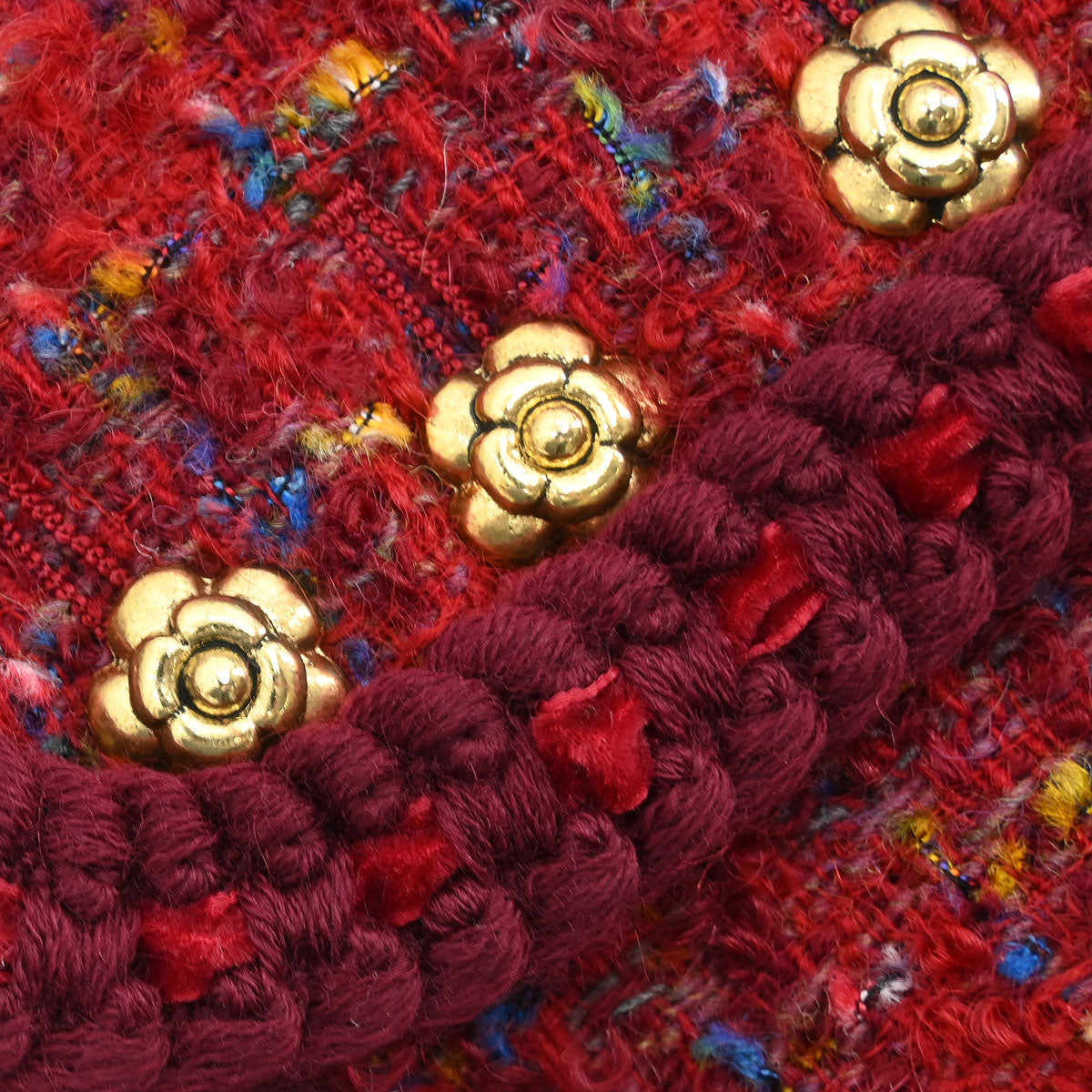 Chanel Jacket Coat Red