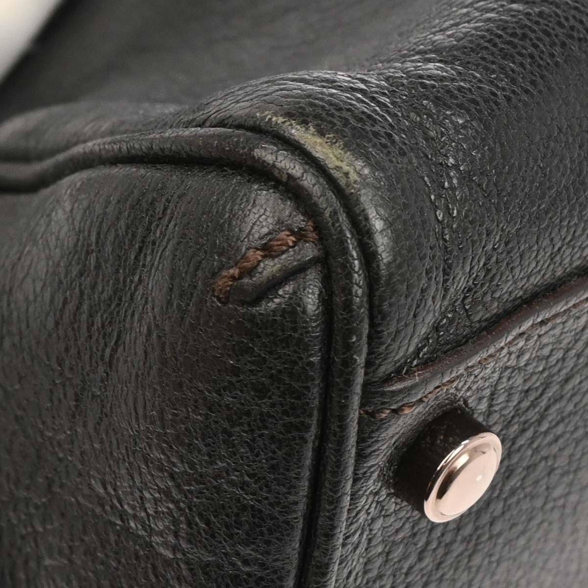Cartier Black Leather Handbag