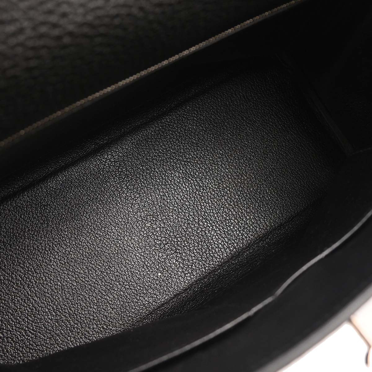 Hermes Black Togo Kelly 32 Retourne Handbag