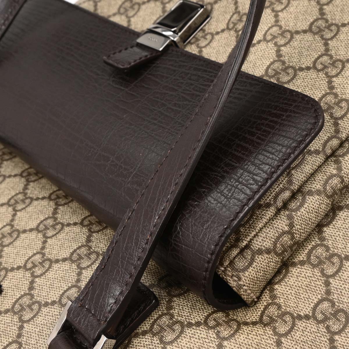 Gucci Beige PVC GG Tote Handbag