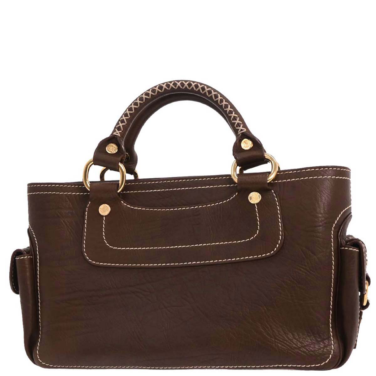 Celine Brown Leather Handbag