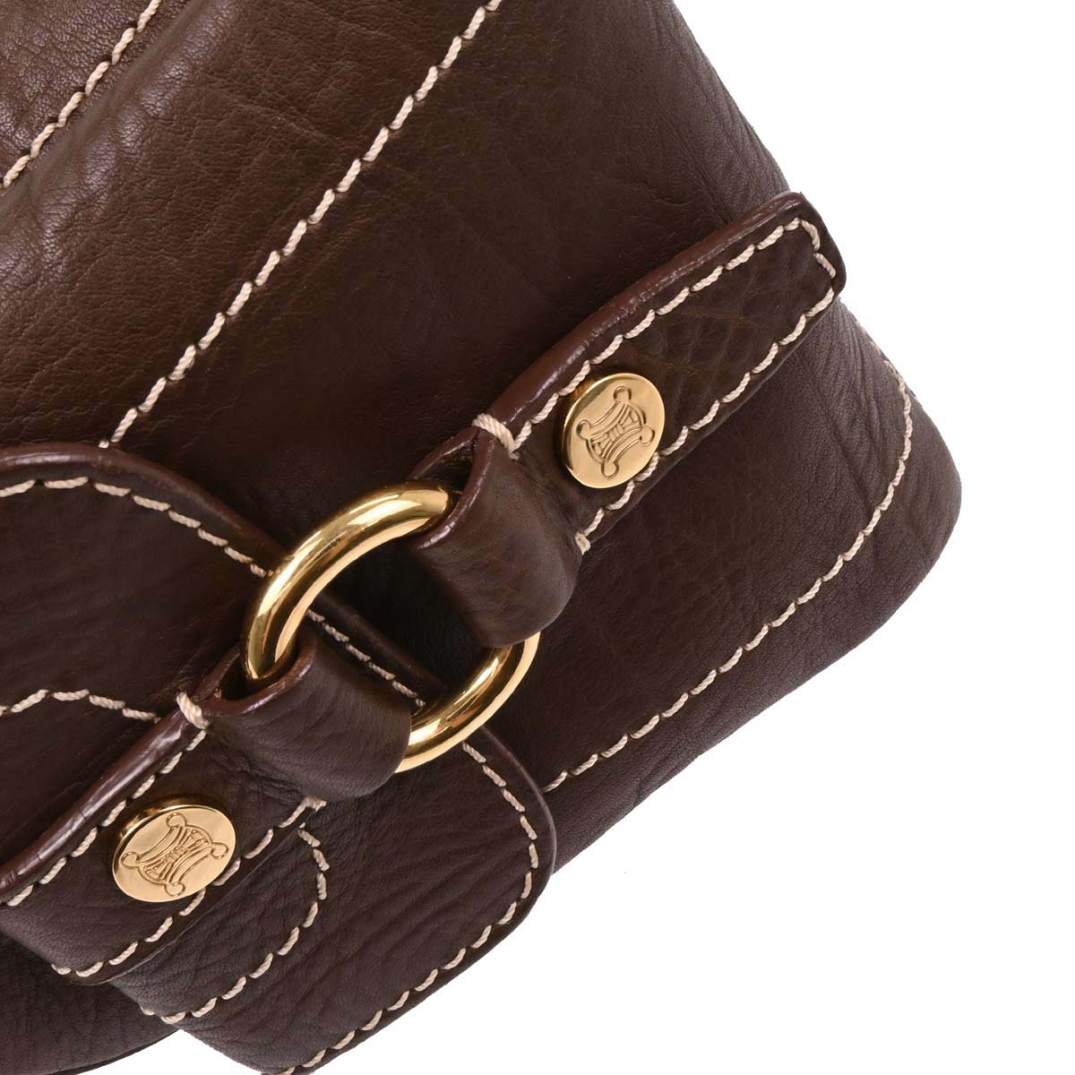 Celine Brown Leather Handbag