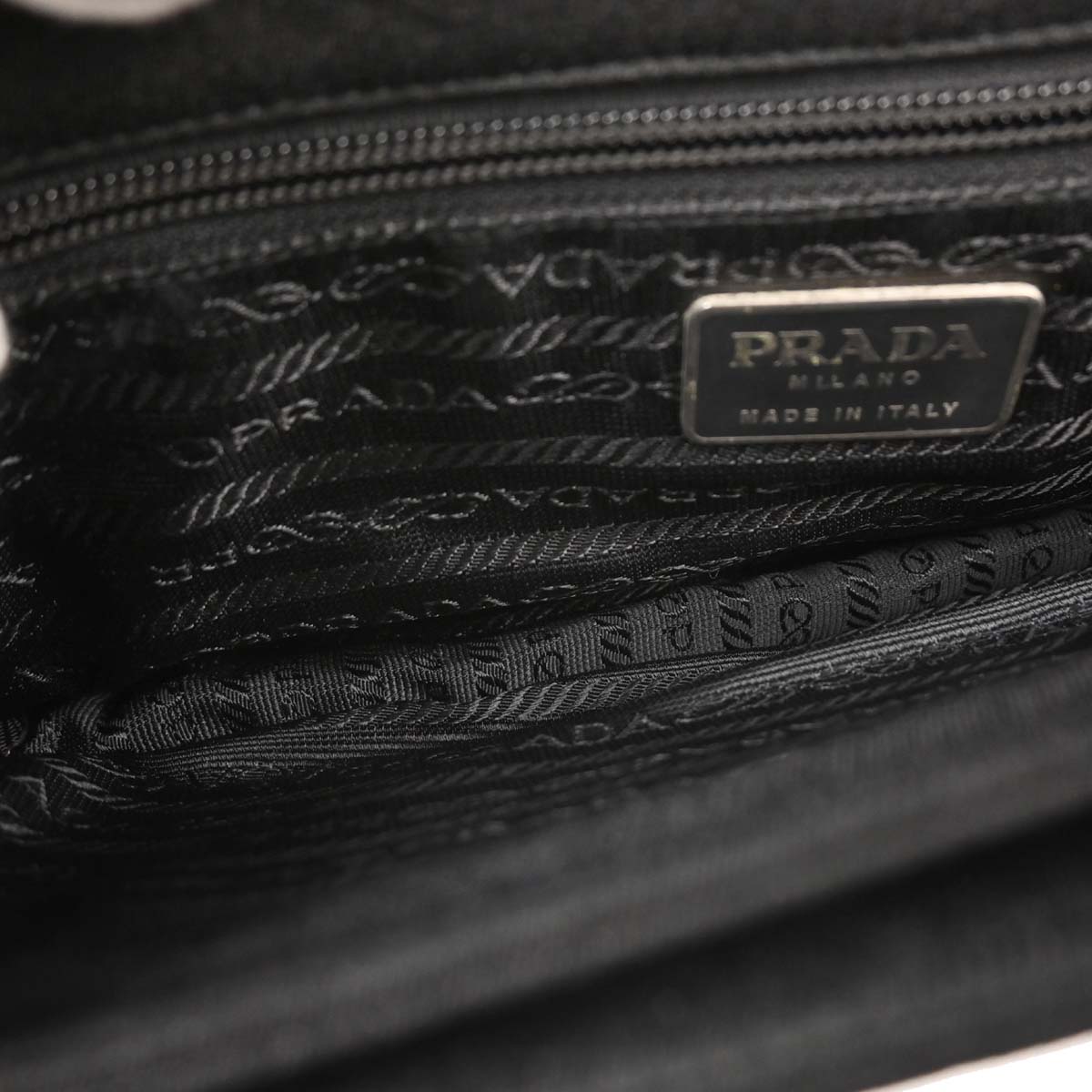 Prada Black Nylon Shoulder Bag