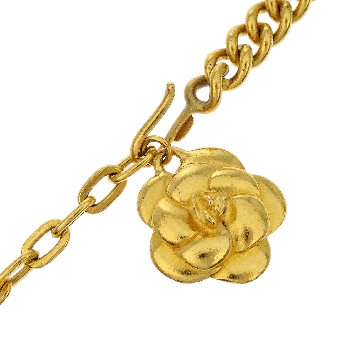 Chanel Gold Flower Chain Belt 98P