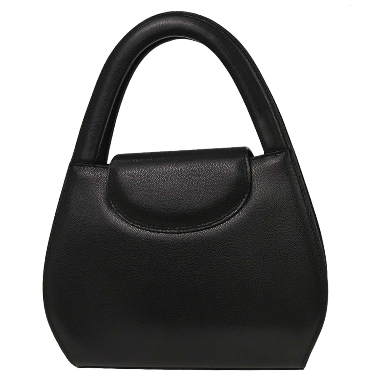 Cartier Black Leather Panthere Handbag