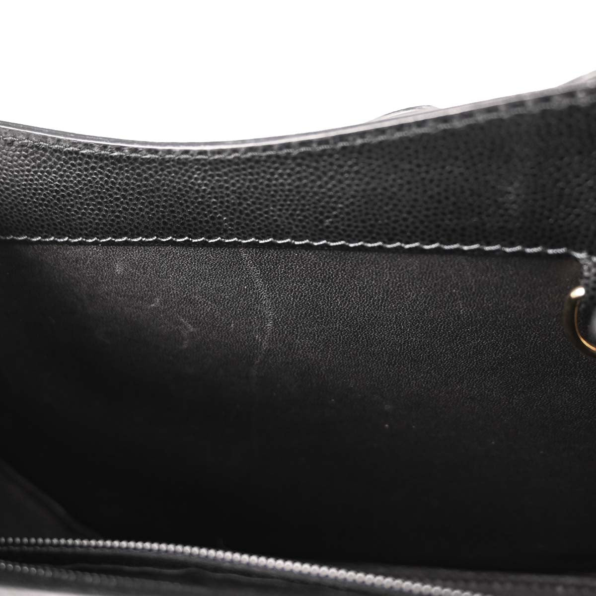 Cartier Black Leather Panthere Handbag