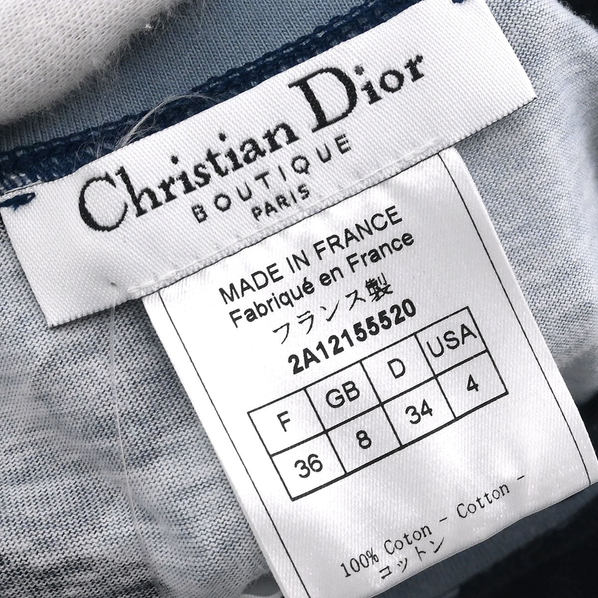 Christian Dior Sleeveless Tank Top Camouflage Gray #36
