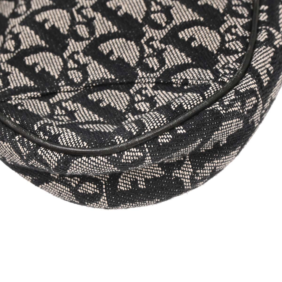 Christian Dior Black Trotter Saddle Handbag