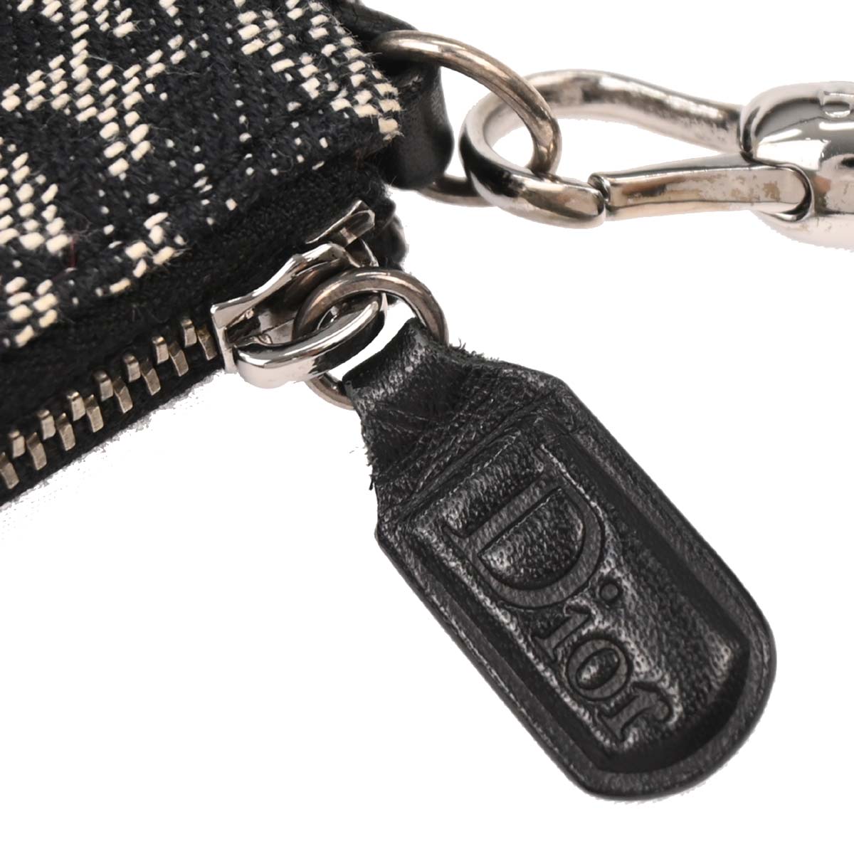 Christian Dior Black Trotter Saddle Handbag