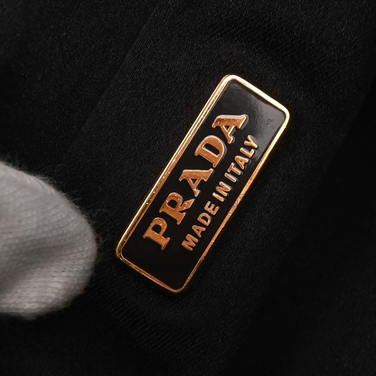 Prada Black Nylon Shoulder Bag