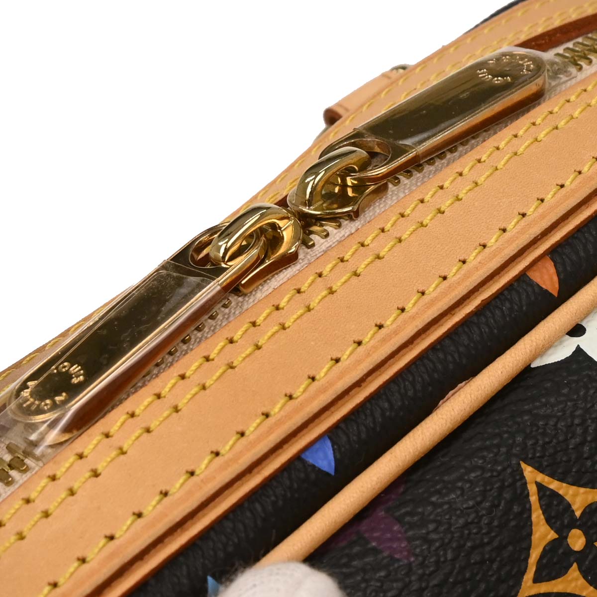 Louis Vuitton Black Monogram Multicolor Priscilla Handbag M40097