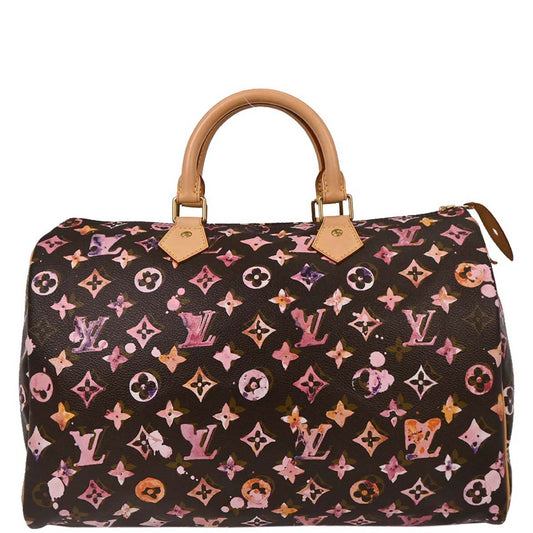 Louis Vuitton Monogram Watercolor Speedy 35 Handbag M95831