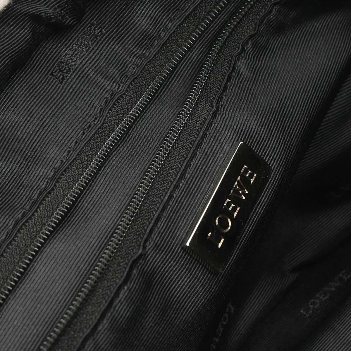 Loewe Black Suede Amazona 28 Handbag