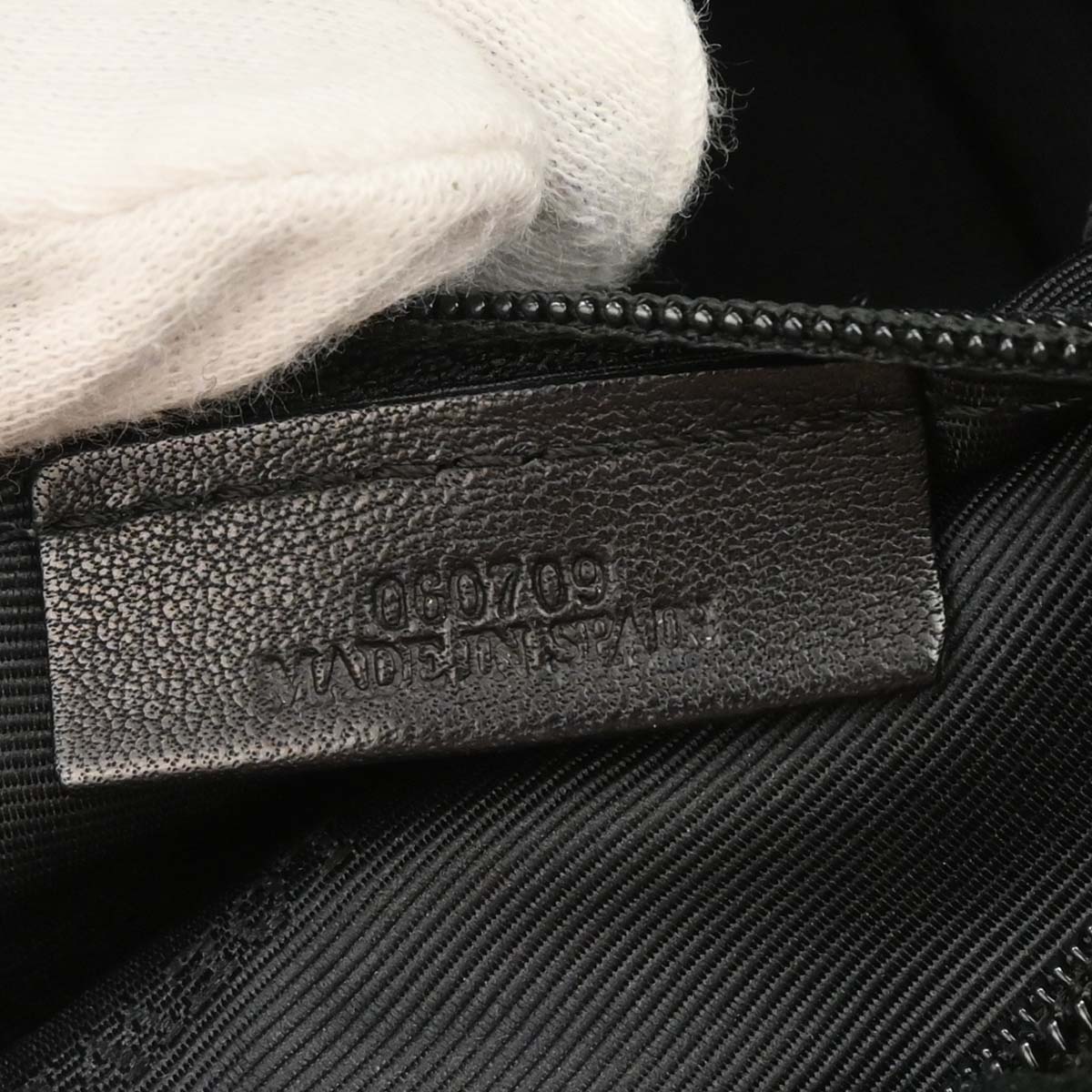 Loewe Black Suede Amazona 28 Handbag