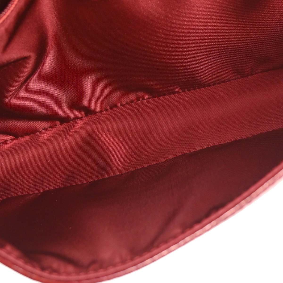 Christian Dior Bordeaux Patent Leather Trotter Malice Handbag
