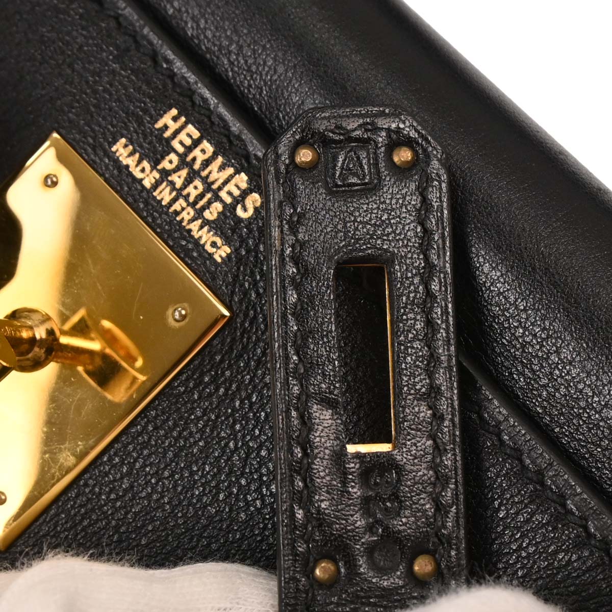 Hermes Black Gulliver Kelly A Dos GM Backpack