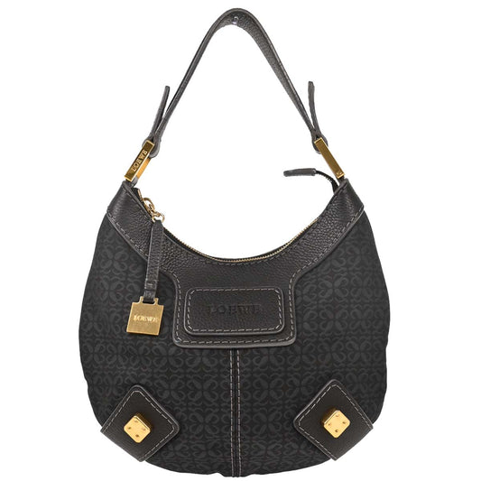 Loewe Navy Canvas Handbag
