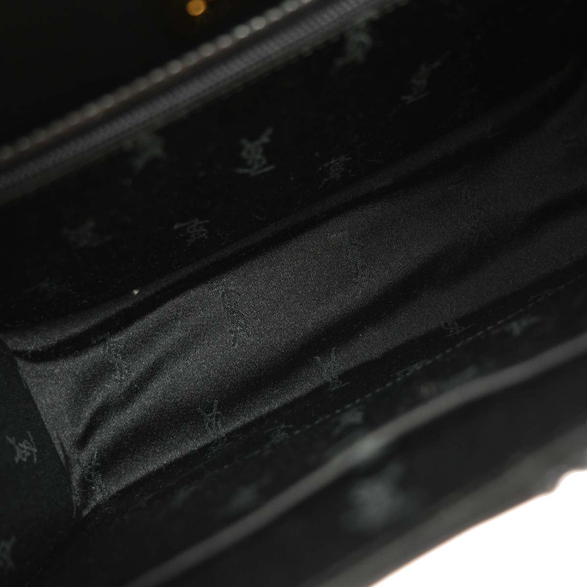 Yves Saint Laurent Black Leather Handbag