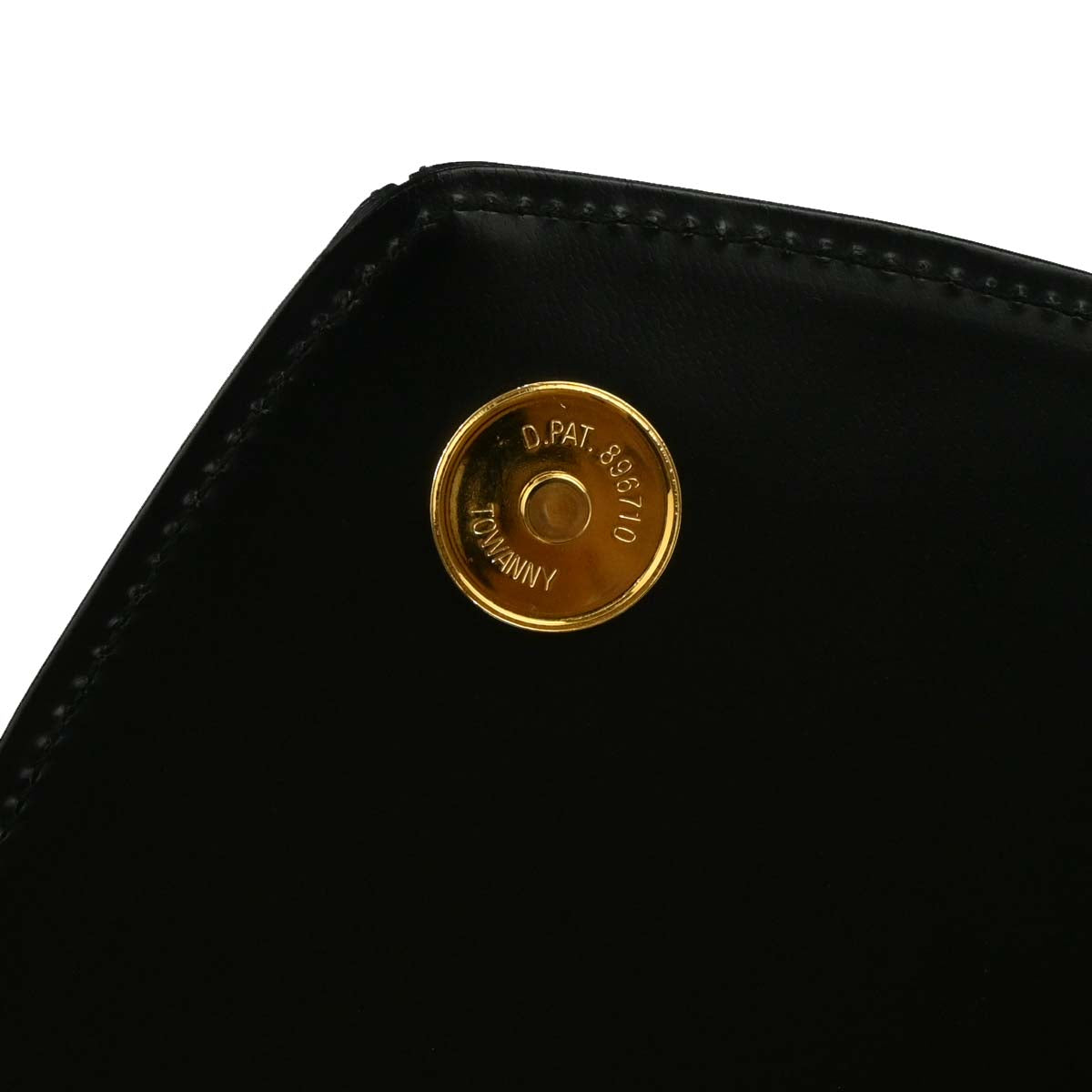 Yves Saint Laurent Black Leather Handbag