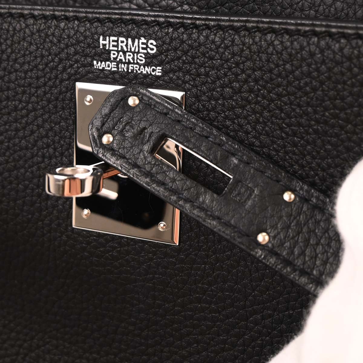 Hermes Black Togo Kelly 32 Retourne 2way Shoulder Handbag