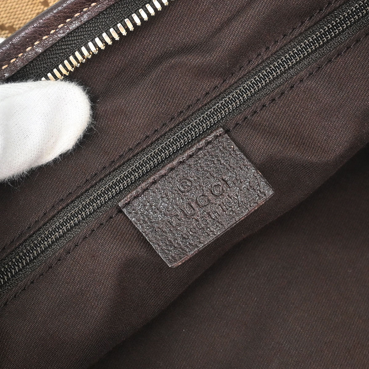 Gucci Beige Sherry GG Shoulder Bag