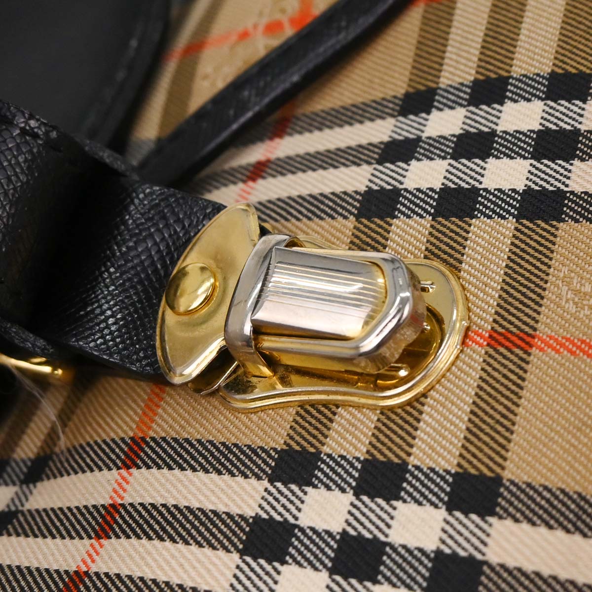 Burberry Beige Black House Check Backpack