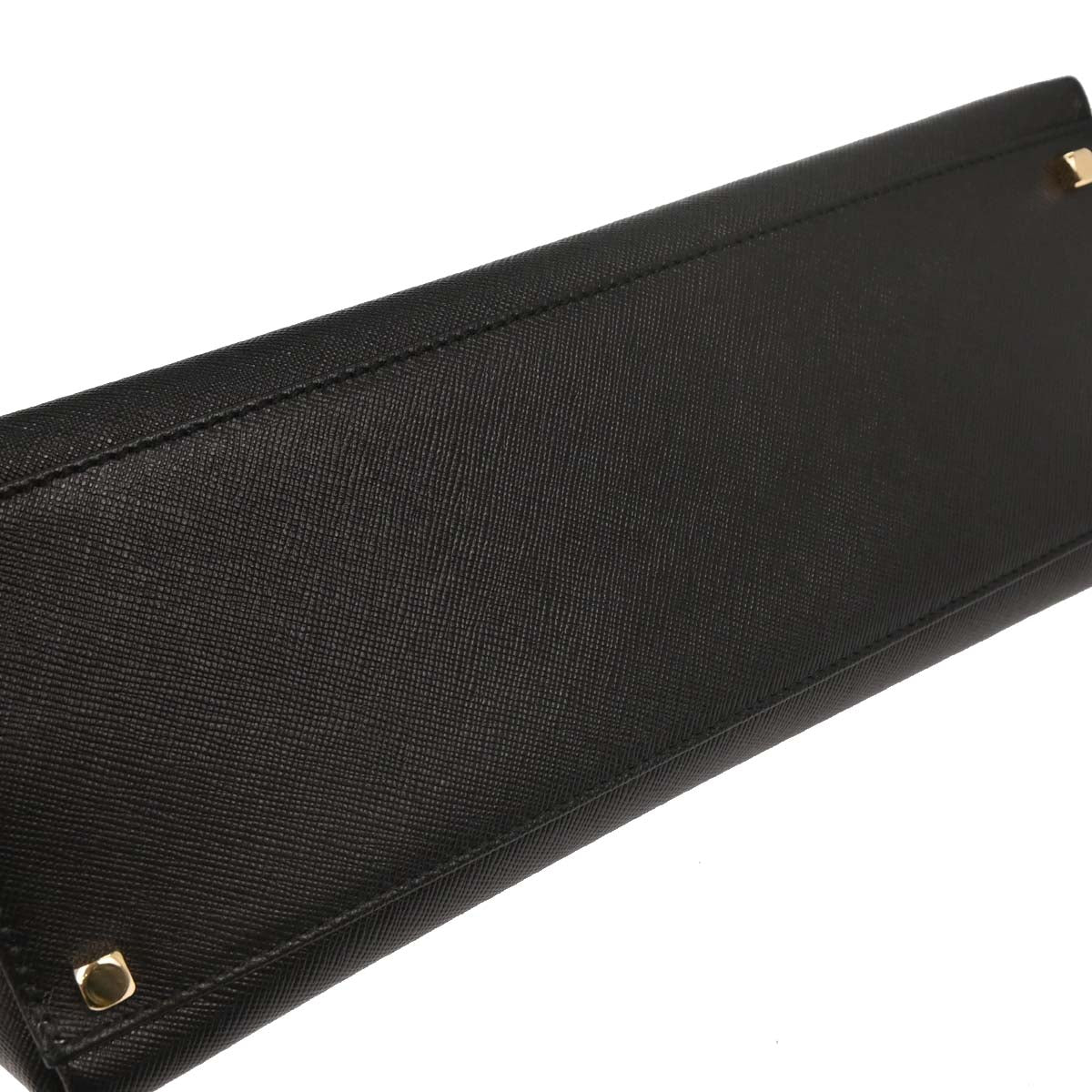 Salvatore Ferragamo Black Gancini 2way Shoulder Handbag
