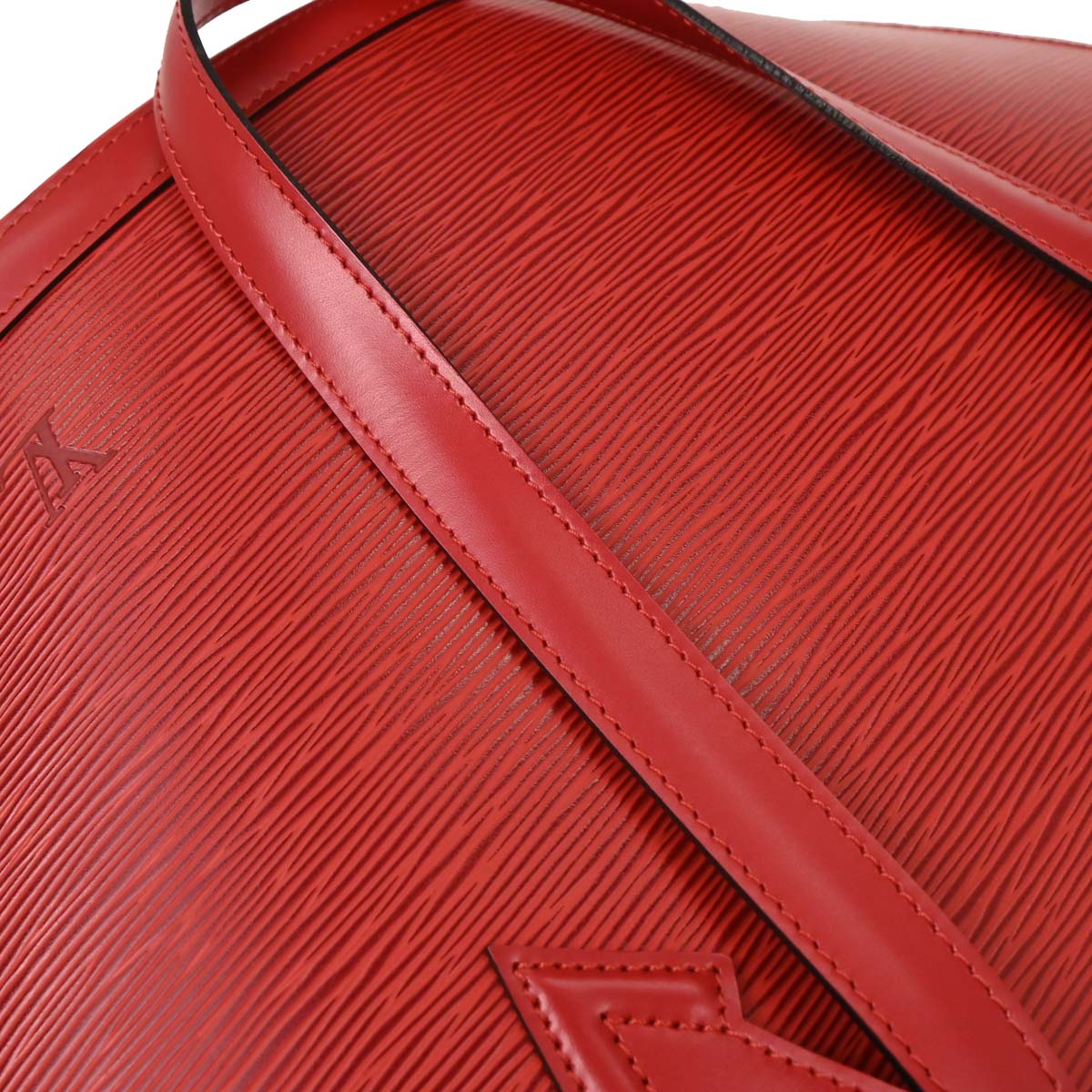 Louis Vuitton Red Epi Saint Jacques Poignee Long Tote Bag M52337