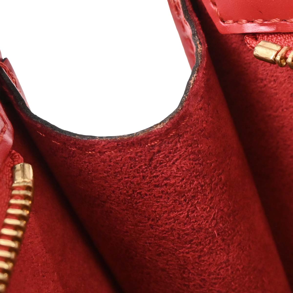 Louis Vuitton Red Epi Saint Jacques Poignee Long Tote Bag M52337