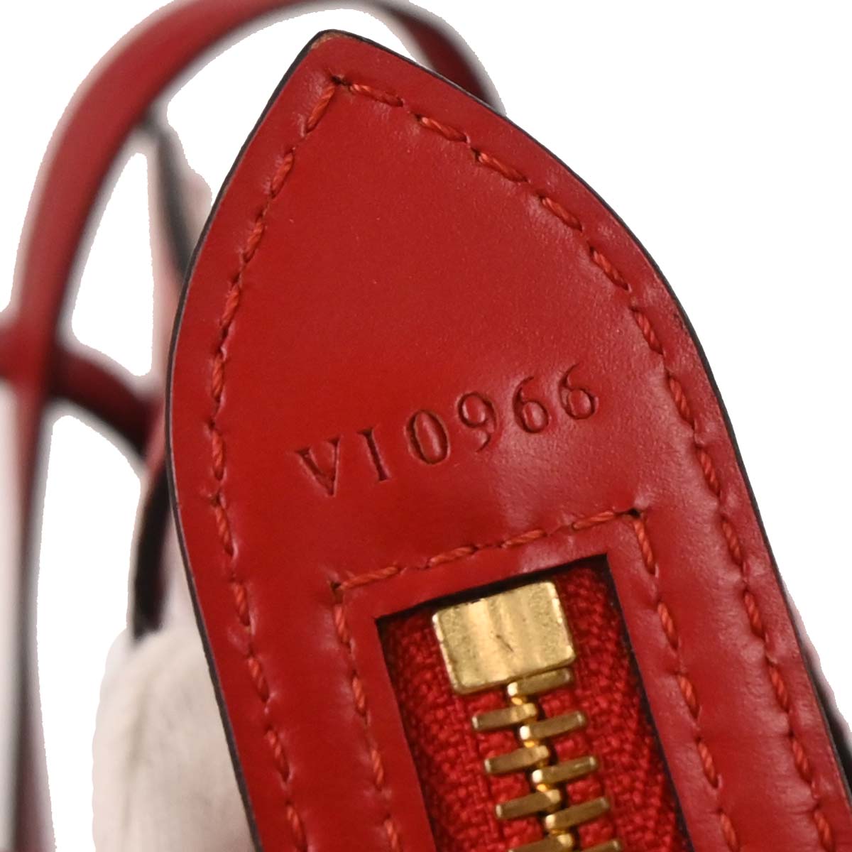 Louis Vuitton Red Epi Saint Jacques Poignee Long Tote Bag M52337