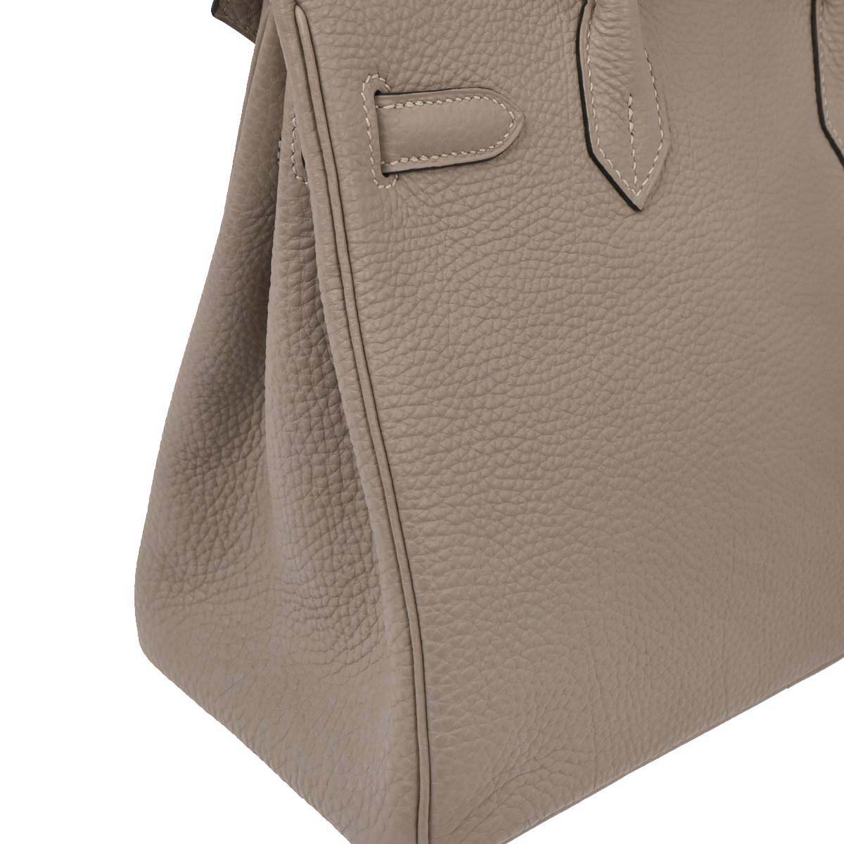 Hermes Gris Tourterelle Togo Birkin 30 Handbag
