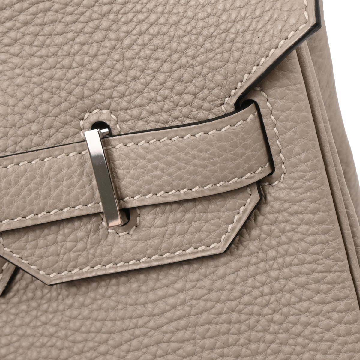 Hermes Gris Tourterelle Togo Birkin 30 Handbag